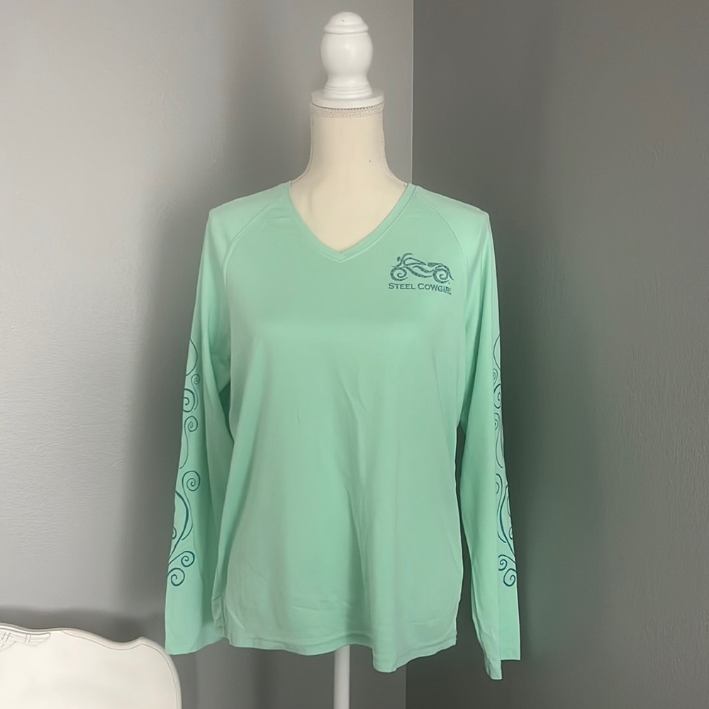 Women’s Steel Cowgirl long sleeve tee